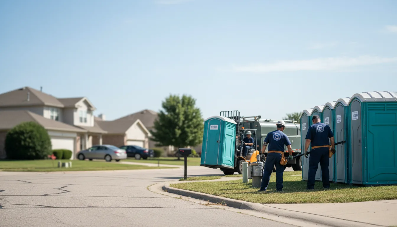 Porta Potty Rental in Middletown, IN near me